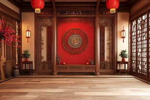 中式典雅厅堂 尽显东方韵味