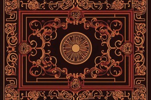 古典华丽中式花纹装饰图案