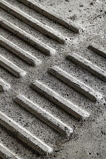 混凝土条纹纹理特写