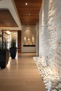 现代简约风的室内走廊设计