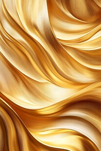金色流动质感背景纹理