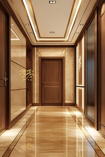 奢华大气的家居走廊空间