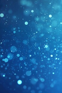 梦幻蓝色光斑背景图