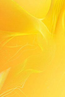 梦幻黄色流动线条背景