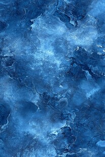 深海蓝调抽象纹理背景图