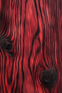 红色木纹纹理特写