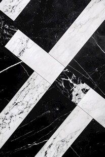 黑白大理石几何纹理图案