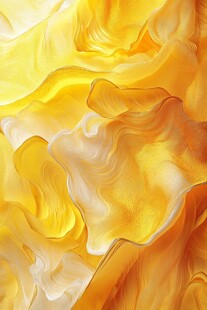 金黄梦幻流体艺术纹理
