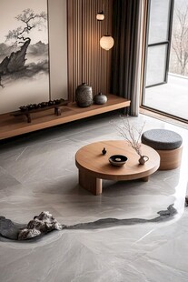 中式禅意客厅优雅景致