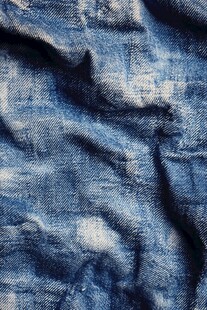 蓝色牛仔布纹理特写