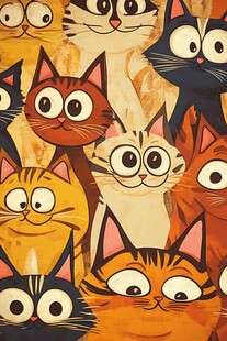 一群萌趣猫咪大集合