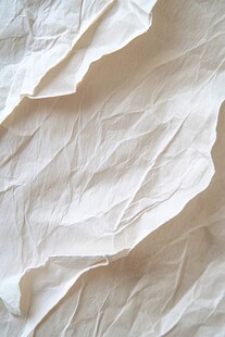 褶皱白纸纹理特写