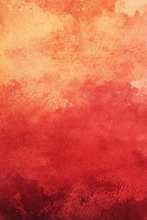 橙红色渐变水彩纹理背景