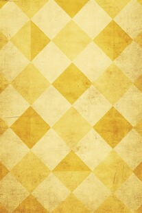 复古黄白菱形格纹背景图