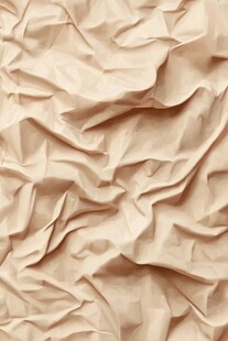 皱巴巴的米色纸张纹理