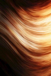 丝滑炫彩的波浪发丝