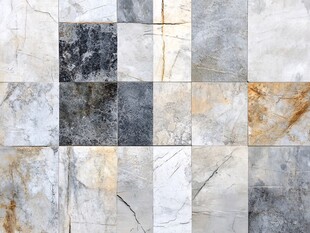 多样大理石瓷砖纹理展示