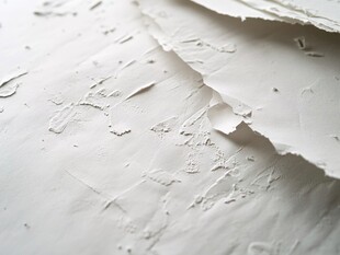 剥落的墙面涂料细节