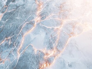 蓝金大理石纹理精美画面