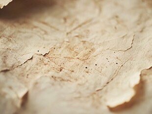 枯黄落叶纹理特写