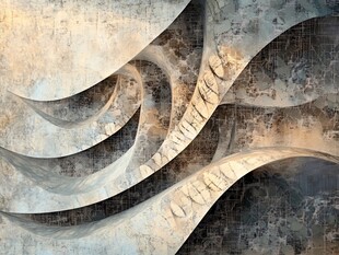 抽象纹理波浪艺术图案