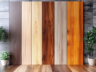 多样木纹板材展示