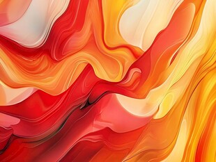 流动炫彩抽象艺术背景图