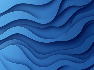 蓝色波浪纹理背景图案