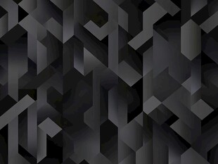 黑色几何立体抽象背景图