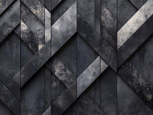 金属几何交错纹理背景