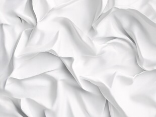 白色褶皱布料纹理特写