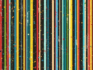 多彩竖条纹抽象背景图案