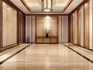 中式典雅大厅室内设计
