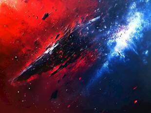 梦幻星际宇宙绚丽景象