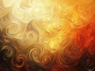 绚丽暖色调抽象纹理背景图