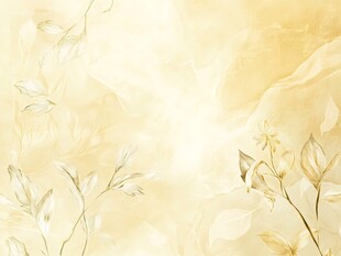 淡雅金枝花卉背景图