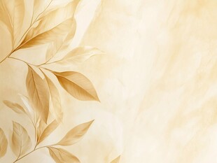 金色叶片梦幻背景图