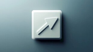 方形箭头按键特写