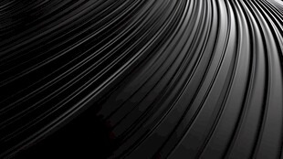 黑色曲线动感抽象背景图