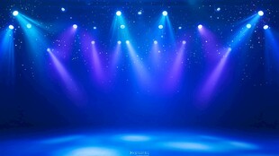 梦幻舞台灯光效果展示