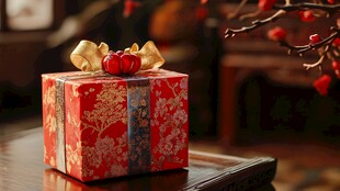 中式喜庆礼盒 尽显传统韵味