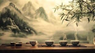 中式茶境 悠悠古韵禅意浓