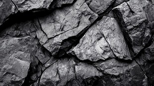 粗糙裂纹岩石纹理特写