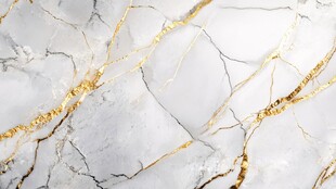 金纹白大理石纹理特写