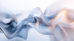 流动幻彩烟雾抽象艺术图