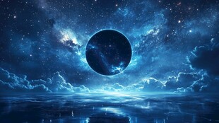 梦幻宇宙星空与神秘星球