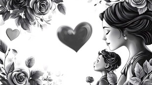 母爱无声 心与心的相伴