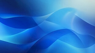 蓝色渐变动感波浪背景