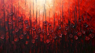 红影繁花 抽象艺术之美