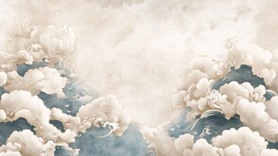 中式云海奇幻景观画面